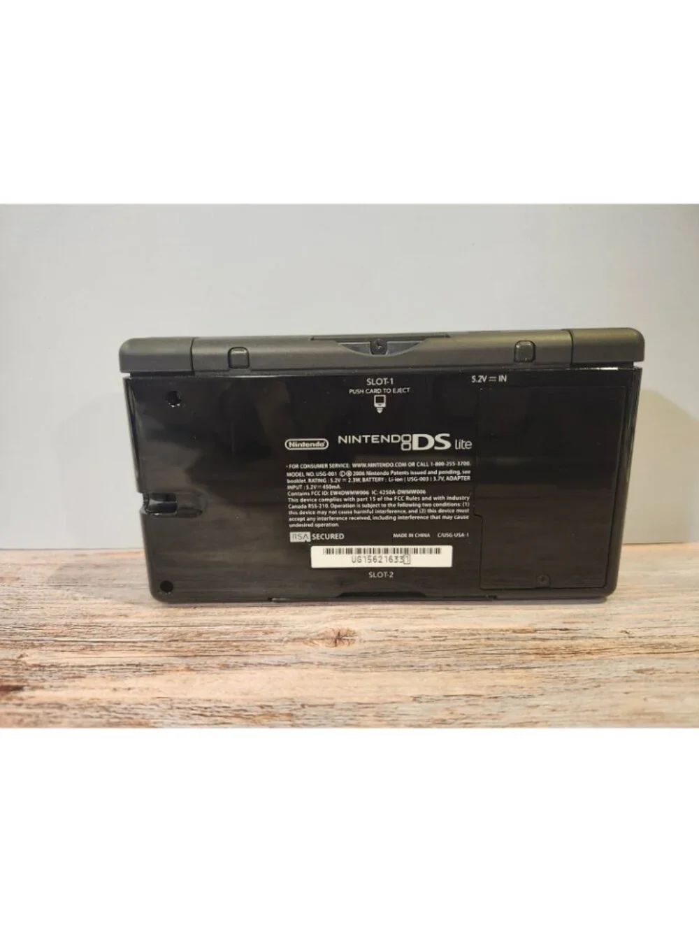 Exc~NINTENDO DS LITE~Bundle~13 Games~Case~Stylus~Charger~Cake Mania~Mario~USG001
